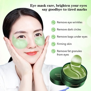 Masque pour les yeux en hydrogel d'avocat OEM, patchs de gel anti-rides au collagène, ODM <span class=keywords><strong>SPA</strong></span>, acide hyaluronique, rétinol, végétalien, anti-poches - Product Image 5