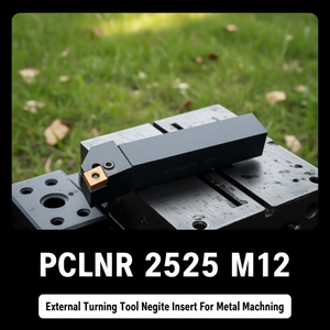 Herramienta de torneado externo PCLNR 2525 M12 con inserto negativo para mecanizado de metales - Product Image 3