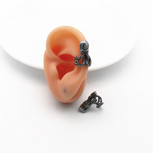 yunnique Octopus <b>Cuff</b> <b>Earrings</b> Stainless Steel Animal Design For Men And Women Fashion Jewelry - Product Image 4