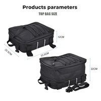 Accessoires de modification de moto adaptés au sac à bagages étanche en aluminium BMW R1200GS 1250GS ADV