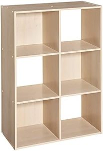 Wooden <strong>storage</strong> <strong>6</strong>-shelf Cubeicals Organizer, <strong>6</strong>-<strong>Cube</strong>, Birch,factory price,for room,for home - Product Image 2