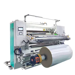 Original 12-200 Micron Thick Film Cutting Machine Plastic Transparent Printed Package Film Jumbo Roll Slitting Rewinding Machine