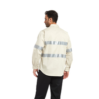 Roadway-ropa de trabajo de seguridad reflectante, camisa de manga larga de alta visibilidad para exteriores, ropa de trabajo de construcción de tráfico