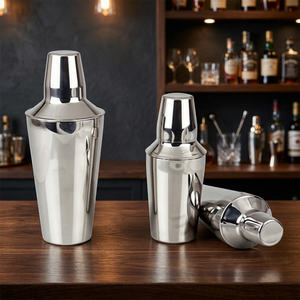 High Quality Classic <b>Boston</b> <b>Shaker</b> Set Stainless Steel Eco-Friendly Glass 850ml Capacity Home Bar Use Bar Accessories for - Product Image 3