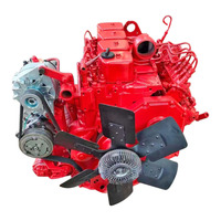 Motor Diésel Usado Original de 3.9L, Motor Marino 4BT de 130HP y 4 Cilindros para Cummins