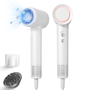 Asciugacapelli a ioni di asciugacapelli ad alta velocità 200 milioni di ioni negativi <span class=keywords><strong>per</strong></span> lisciare i <span class=keywords><strong>capelli</strong></span> <span class=keywords><strong>crespi</strong></span> facile da trasportare - Product Image 3