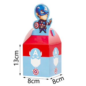 Bán Buôn Mô Hình Hoạt Hình Mô Hình Đêm Giáng Sinh Bánh Quy Kẹo Táo Bàn Tráng Miệng Hộp Giấy Đóng Gói Phẳng - Product Image 4