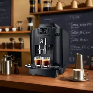 Professioneel Restaurant Roestvrijstalen Automatische Scherm Cappuccino Commercieel Koffiezetapparaat Cafetera Espressomachine