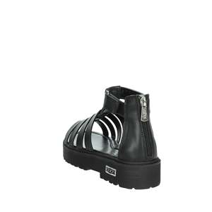 Sandali Neri con Plateau e Cinturini Cult Girls' T-270, Calzature Estive - Product Image 2