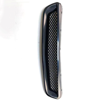 Grille de calandre avant en maille, grille d'admission d'air sport en ABS, noir brillant, noir carbone, noir mat, peinte pour Honda Civic 1996-1998