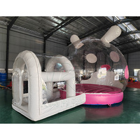 Nouveau design, directement de l'usine : Château gonflable commercial en PVC sur le thème du lapin pour enfants, maison de rebond gonflable personnalisable à vendre