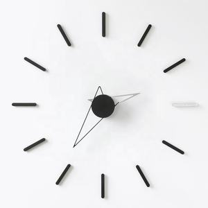 Emisdoog-Reloj de pared de cuarzo para decoración del hogar, cronógrafo moderno de estilo nórdico, con pegatina para decoración de sala de estar - Product Image 3