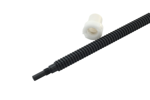 Changxin Alta Precisión 45 # Tornillos trapezoidales de acero con roscas laminadas, tratamiento de ennegrecimiento, tuercas de nailon, 10-40 cm - Product Image 3