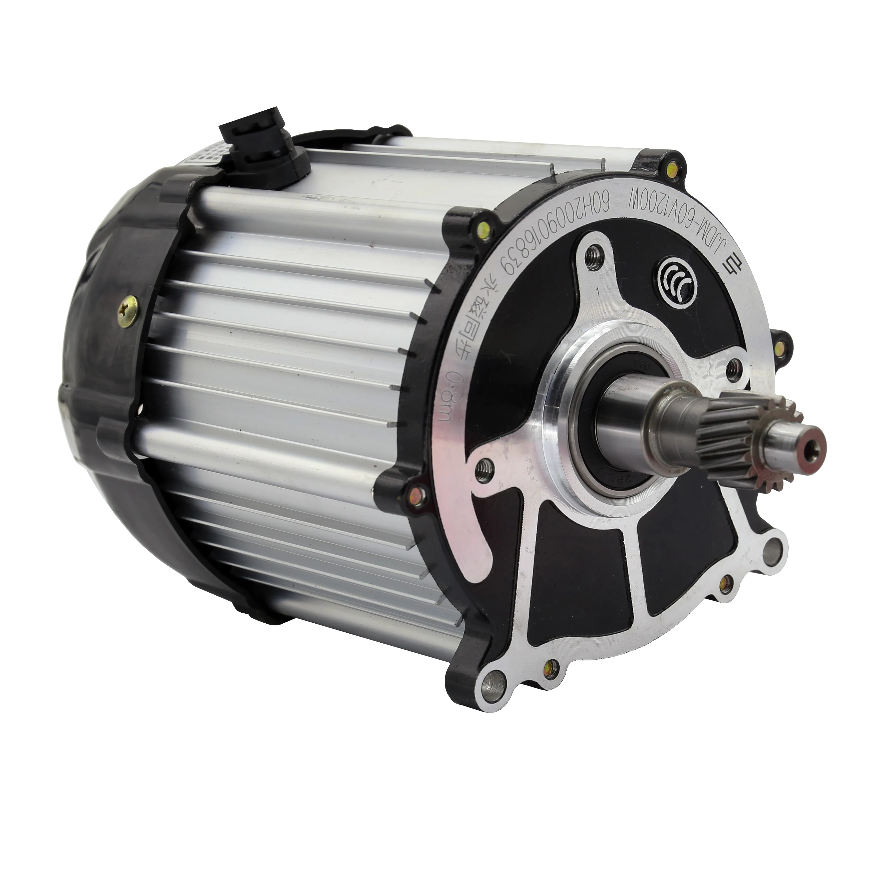 Motor de onda cuadrada para triciclo eléctrico, Motor diferencial de 48V/60V, 800W, 1000W y 1200W, serie 120, BLDC