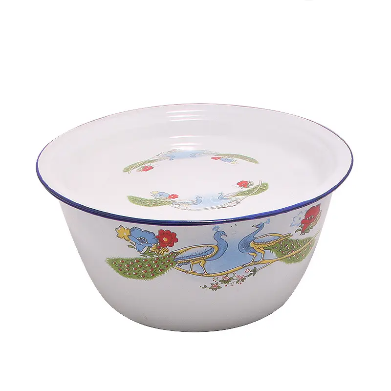 Qualidade fina china fabricante casserole pote capa de costura esmalte esmalte dedo tigela