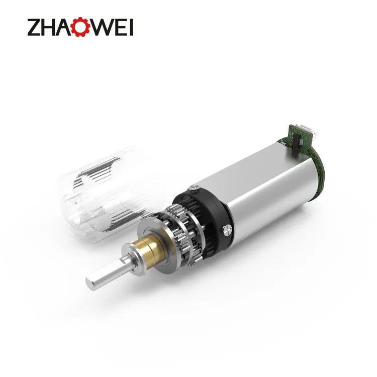 Zhaowei Rc Auto bürsten los 16mm 12v 60rpm 1Watt bürstenloser Getriebe motor mit Planeten getriebe