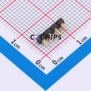 SL-104-G-19 Pin Socket Through hole Component (THT),P=2.54mm Connector 2.54mm Through Hole Single Row 4P - Product Image 2