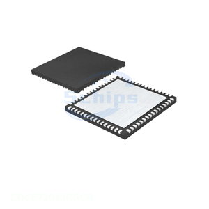 CDCE72010RGCR 64 VFQFN Exposed Pad Clock Timing IC CLOCK SYNCHRONIZER 64VQFN Integrated Circuits Chip Manufacturer Channel - Product Image 1