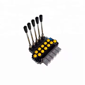 วาล์วไฮดรอลิกแบบโมโนบล็อกหลายทิศทาง รุ่น DCV40 40LPM จากโรงงานจีน  แบบแมนนวล  รับผลิตแบบ OEM - Product Image 5