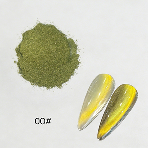 Poudre à ongles de beauté 2 en 1, poudre chromée <span class=keywords><strong>Aurora</strong></span> sur poudre effet œil de chat, poudre à ongles chromée miroir brillante, poudre à ongles chromée miroir cristalline - Product Image 6