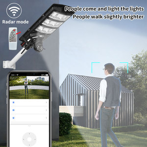Vesafe không thấm nước IP66 V380 Pro App hai chiều âm thanh 2K 300W LED ai năng lượng mặt trời ánh sáng đường phố với ngoài trời cctv <span class=keywords><strong>camera</strong></span> - Product Image 4