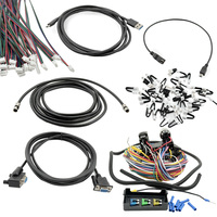Kit Kabel Harness Peralatan Industri Khusus Tugas Berat Multi-Konektor untuk Mesin Otomatisasi Pabrik IP65/67