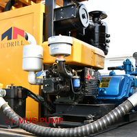Machine de Forage de Puits d'Eau Montée sur Camion Entièrement Hydraulique avec Capacité de Forage de 300 m pour Forage à Boue et à Air
