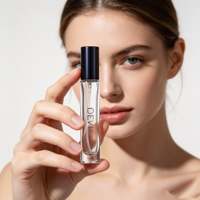 Vente en gros de flacons vaporisateurs de parfum en verre transparent de 10 ml avec pompe, prêts pour la sérigraphie, diffuseur à bâtonnets, vides et rechargeables