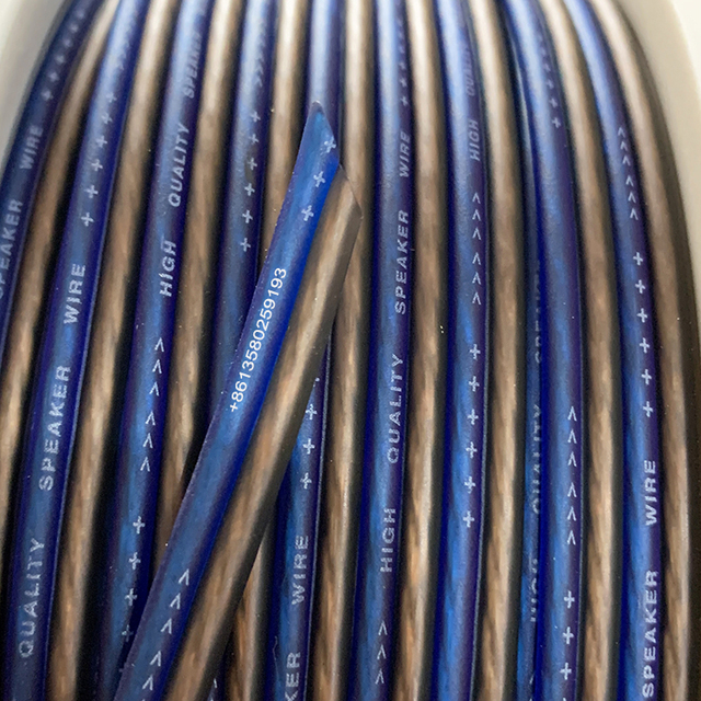 14 Gauge 12awg 16awg Copper Clad Aluminum Speaker Wire Car Audio Cable Flexible Soft PVC Speaker Cable