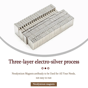 Imán de Neodimio Cuadrado Rectangular Personalizado, Materiales Magnéticos Industriales, 20X10X5mm N35-N52, Bloques Magnéticos Cuadrados de Neodimio Fuertes - Product Image 3