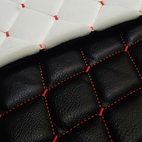 Tissu de support en mousse matelassée en PVC pour la tapisserie d'ameublement, l'automobile, la tapisserie de moto, les bateaux, les yachts, les meubles