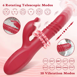 Vibrateur puissant pour femmes avec stimulateur clitoridien à léchage de langue, masturbateur féminin, godemiché point G, articles pour adultes, jouets sexuels - Product Image 6