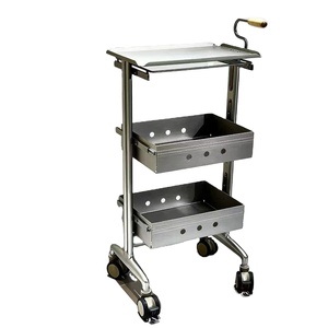 <b>Tool</b> Cabinet Hair Products Hot Dyeing Area <b>Trolley</b> Hair Salon Dedicated Cabinet Stainless Steel Storage Cabinet - Product Image 2