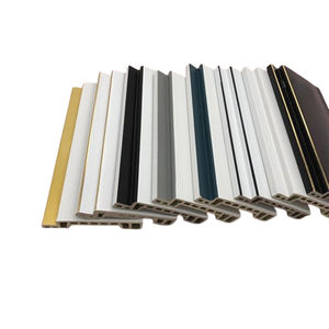 <span class=keywords><strong>Plinthe</strong></span> en PVC de style moderne RAITTO P95-A-AL avec bande de coupe intégrée - Product Image 6