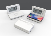 Reiswekker Magnetisch draadloos oplaadstation met standaard 10W PD QC3.0 Snel opladen Multifunctioneel voor mobiele telefoon