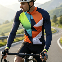 Maillot de cyclisme sur route pour homme, design personnalisé, imprimé par sublimation, polyester extensible quadridirectionnel, respirant, séchage rapide, été