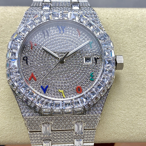 Diamantes de alta calidad Lujosos diamantes de Mozambique Relojes mecánicos personalizables Correas de cerámica Relojes de negocios exquisitos - Product Image 6