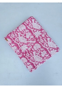 ผ้าฝ้ายพิมพ์ลายด้วยมือ 100% พร้อมสีสันหลากหลาย ลายพื้นเมืองอินเดีย ผลิตโดยช่างฝีมือ สำหรับเสื้อผ้าและสิ่งทอ รับผลิตแบบ OEM ODM - Product Image 2