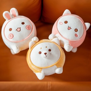 Venta al por mayor Tuan gato conejo <span class=keywords><strong>Shiba</strong></span> <span class=keywords><strong>Inu</strong></span> Corgi cama dormir felpa almohada animal lindo suave kawaii peluche juguete - Product Image 5