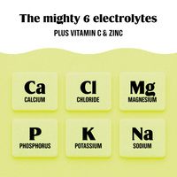 Sachets de mélange de boisson électrolytique en marque blanche/OEM |   Zéro sucre 0 calorie |   6 électrolytes + vitamine C |   5 saveurs |   20 bâtonnets