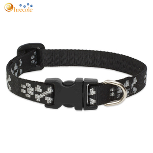 Ontwerpers Gepersonaliseerde Moderne Elegante Tactische Lederen & Nylon Borduurwerk Verstelbare RVS Hondentuigjes Ketting Luxe - Product Image 3