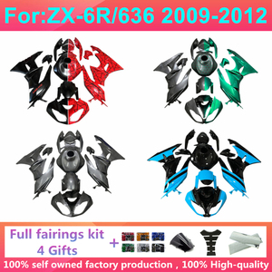 Nuevo Kit Completo de Carenado para Motocicleta ABS, Compatible con Zx6r 636 Zx-6r 2009 2010 2011 2012, Kits de Carenado Completo, Carrocería Zxmt Zx-6r/636 2009 - Product Image 5