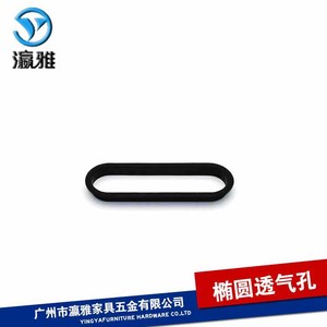 Yingya Oval Ventilation Holes Plastic ABS Desktop <b>Computer</b> Host Cooling Airflow <b>Accessories</b> Extra Large Medium Small Sizes - Product Image 3