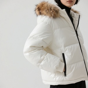 Chaqueta de Plumón para Mujer con Logotipo Personalizable, Gruesa, Resistente al Viento y al Agua, Talla Grande, Cálida, con Diseño de Burbujas - Product Image 2