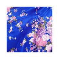 Tissu Brocart en Gros 73 g/m² 100% Polyester Tissé Imprimé Floral Résistant à l'Abrasion Léger Super Doux Personnalisé
