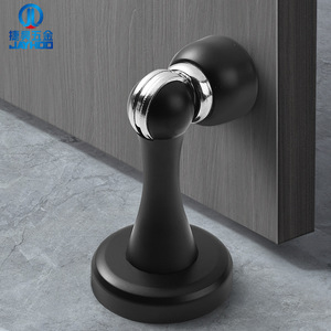 ตัวกันกระแทกประตูแม่เหล็กทองเหลือง Jiehao แบบติดพื้น ทนทาน สำหรับประตูไม้เนื้อแข็ง ควบคุมการปิดอัตโนมัติ - Product Image 2