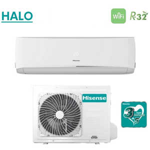 Climatizador Acondicionado Hisense Inverter serie HALO 12000 Btu CBMR1205G + CBMR1205W Wi-Fi Integrado A ++/A - Product Image 4