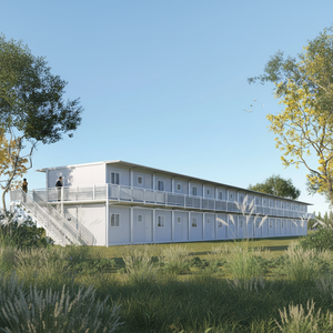 Appartamenti Mobili di Alta Qualità Casa Prefabbricata Cinese Villa Container Economica <span class=keywords><strong>Ufficio</strong></span> Casa Container da 20 Piedi - Product Image 2