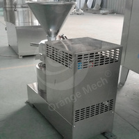 Broyeur de beurre de noix Machine en acier inoxydable beurre d'arachide chili pâte d'os processeur de broyage diesel moulin colloïdal bitume mangue