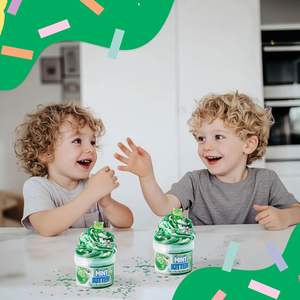 Hot Sale Crystal Fluffy Slime Colorful Rainbow Silk Clay New Popularity Inspired by <strong>Ice</strong> <strong>Cream</strong> for Kids &amp; Adults - Product Image 3